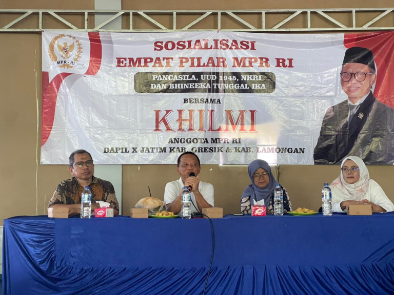 Didepan Petani. Khilmi sampaikan pentingnya pemerintah dalam mengambil kebijakan