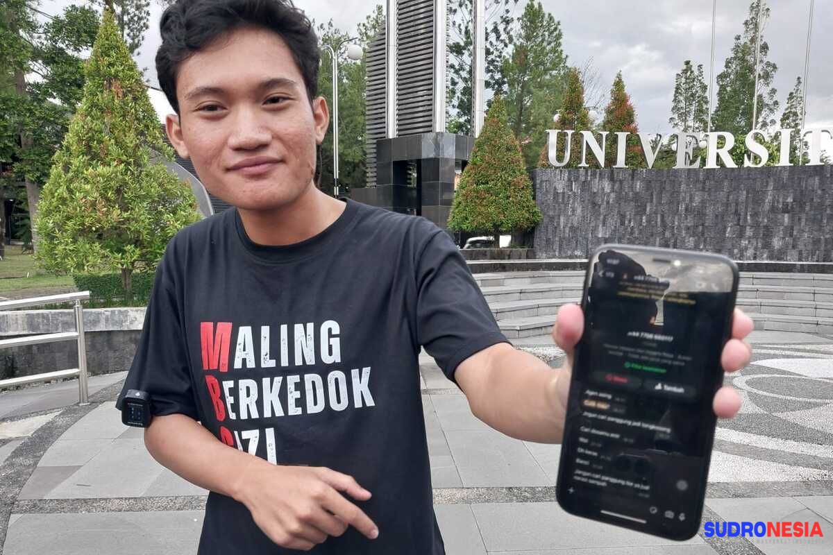 Sempat mau dapat tawaran. Mantan ketua BEM UGM Tiyo pilih tetap kritis ke pemerintah